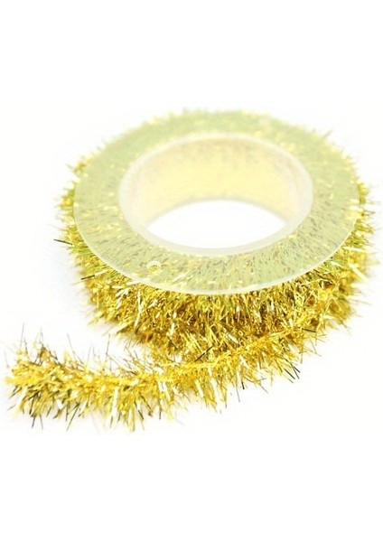 Noel Glitter D Şerit Yay Dıy Dekoratif Şerit (Yurt Dışından)