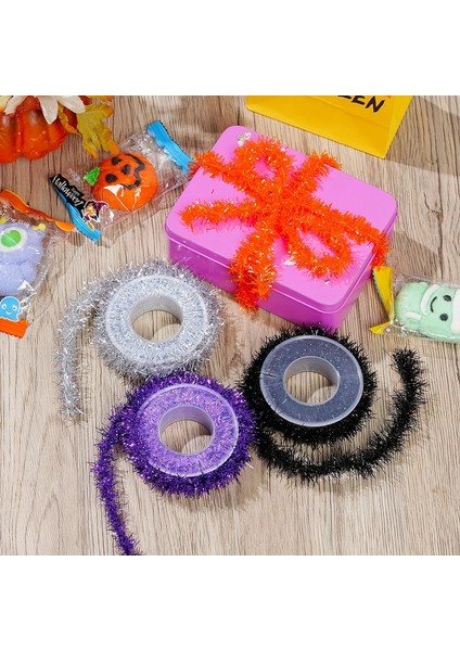 Noel Glitter D Şerit Yay Dıy Dekoratif Şerit (Yurt Dışından) indirimleri