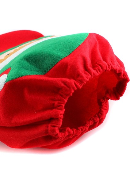 Süslü Noel Dekorasyonu Santa F Tuvalet Kapağı Kapağı (Yurt Dışından)