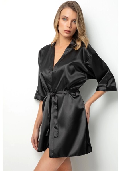 Nilay 652 Kısa Saten Sabahlık fiyatları