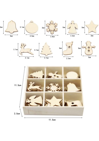 Noel Dıy Dekorasyon Hediye Seti, Stil: JM02031 (Yurt Dışından) fiyatları