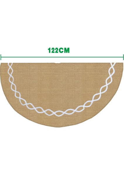 Noel Ağacı Önlük Jüt Kumaş Ağaç Etek (Yurt Dışından) modelleri