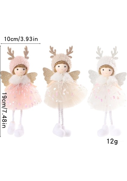 Noel Ağacı Kolye Ang Kız Asılı Dekorasyon (Yurt Dışından) modelleri