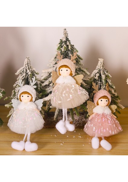 Noel Ağacı Kolye Ang Kız Asılı Dekorasyon (Yurt Dışından) indirimleri