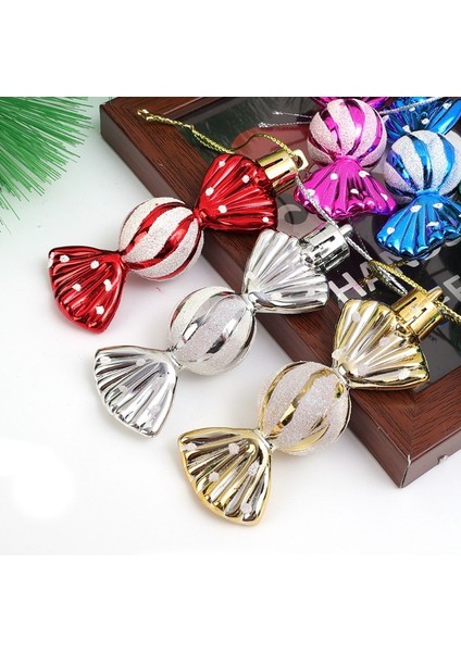 6 Adet Kutu Şeker Noel Ağacı Dıy Süsler (Yurt Dışından) fırsatları