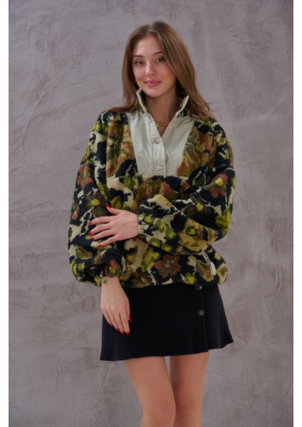 Kadın Kanguru Detay Tasarım Sweatshırt modelleri