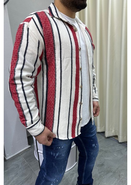 Bafatex Erkek Çizgili Oduncu Gömleği fırsatları