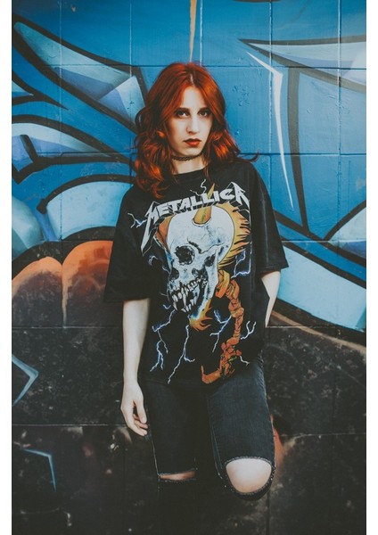 \'\'metallica Live\'\' Oversize T-Shirt