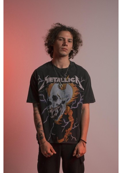 \'\'metallica Live\'\' Oversize T-Shirt