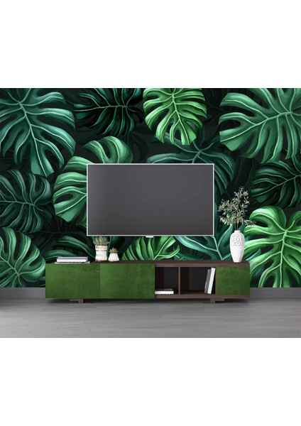 Botanik Bahçe Yaprak Duvar Kağıdı Baskı modelleri