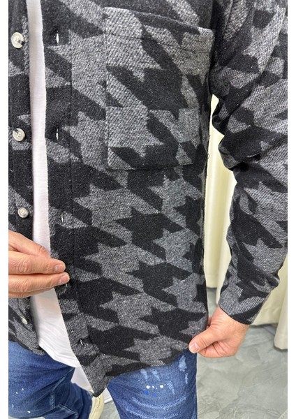 Bafatex Erkek Desenli Oduncu Gömleği modelleri