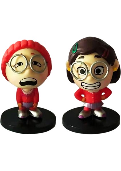 6 Adet Pixar Torna Kırmızı Kırmızı Panda Pvc Bebek Kek Dekorasyon Oyuncakları (Yurt Dışından) fiyatları
