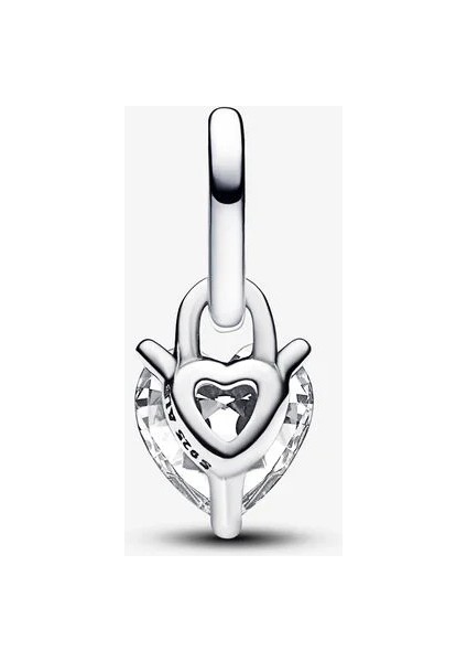 Me Anahtar Deliği Kalpli Mini Sallantılı Charm 793086C01