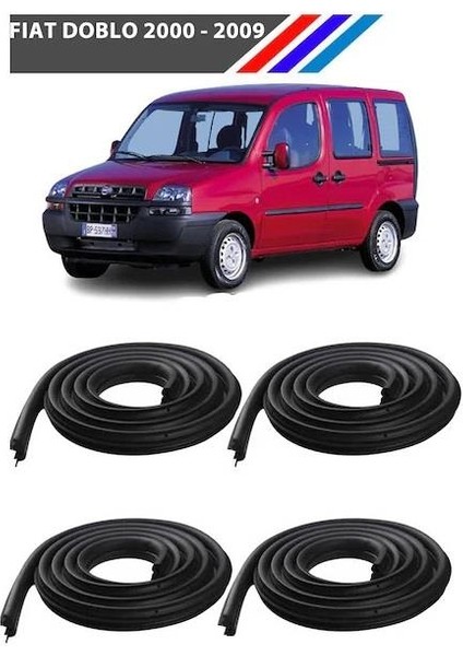 Doblo 1 ve 2 Kasa Ön ve Arka Kapı Fitili 4 Adetli Takım M3389