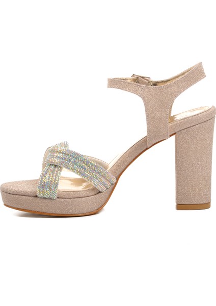 Altın Kadın Abiye Ayakkabı fiyatları