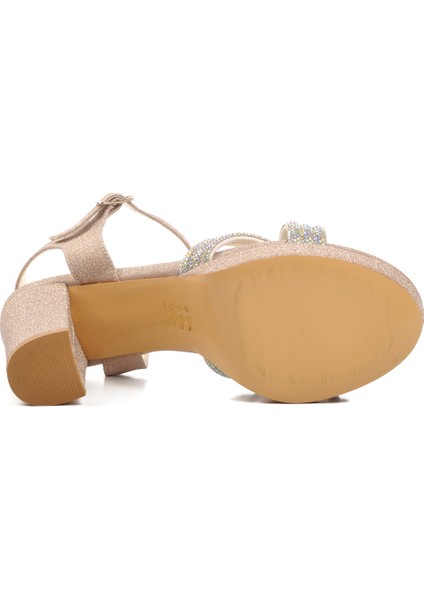 Altın Kadın Abiye Ayakkabı indirimleri