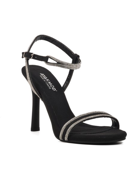 Siyah Kadın Abiye Ayakkabı