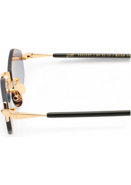 Gast Lunar Altın Mavi Unisex Güneş Gözlüğü modelleri