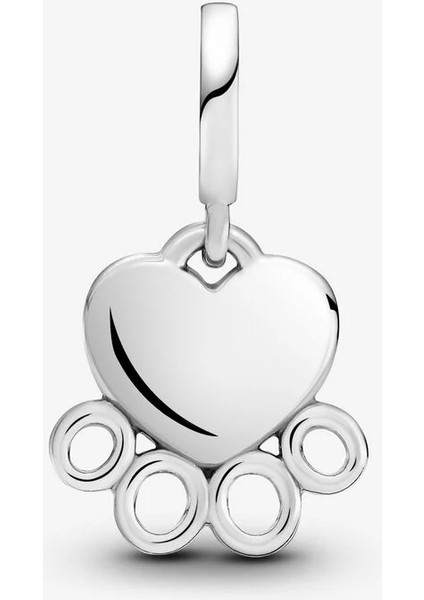 Kalp ve Pati Izi Sallantılı Charm 799360C00 modelleri