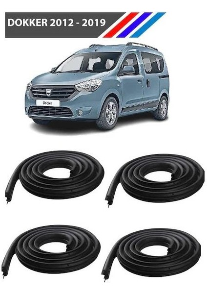 Dacia Dokker Ön ve Arka Kapı Fitili 4 Adetli Takım 2012 - 2019 M3392