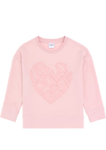 Kız Çocuk Pembe Sweatshirt 50296378-VR041