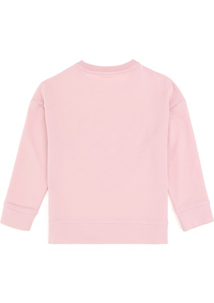 Kız Çocuk Pembe Sweatshirt 50296378-VR041