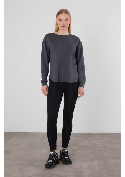 3007 Oval Kesim Sweat Antrasit fiyatları