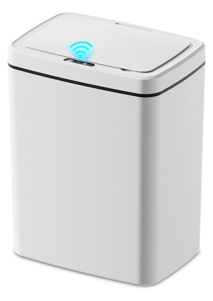 16 Lt Otomatik Akıllı Çöp Kutusu - Beyaz (Yurt Dışından)