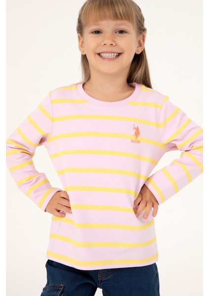 Kız Çocuk Pembe Sweatshirt 50296376-VR041 fiyatları
