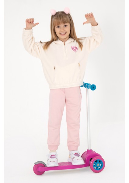 Kız Çocuk Krem Sweatshirt 50296287-VR071 fiyatları