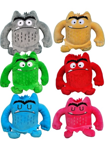 Benim Duygu Küçük Canavarım The Color Monster Peluş Bebek Bebek Oyuncak (Yurt Dışından)