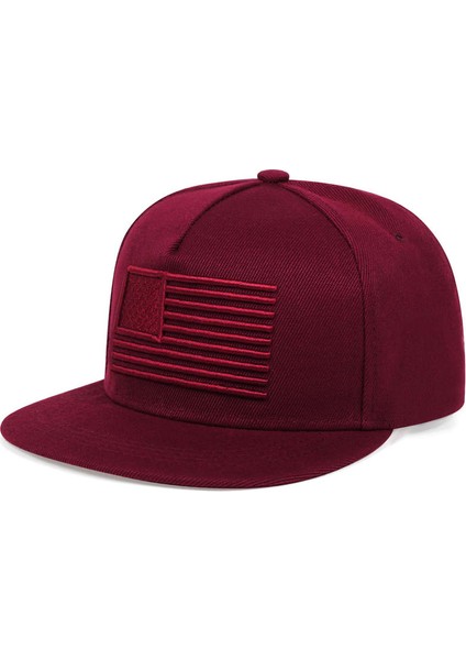 Abd Bayrağı Kamuflaj Beyzbol Şapkası Erkekler Için Snapback Şapka Ordu Amerikan Bayrağı Beyzbol Şapkası Kemik - Seçenek Gri (Yurt Dışından)