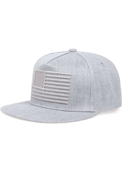 Abd Bayrağı Kamuflaj Beyzbol Şapkası Erkekler Için Snapback Şapka Ordu Amerikan Bayrağı Beyzbol Şapkası Kemik - Seçenek Gri (Yurt Dışından)