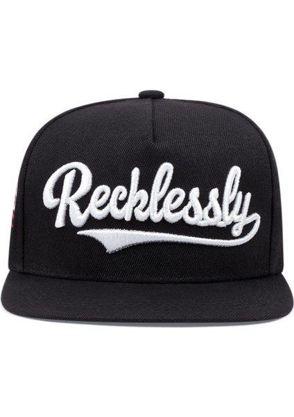 2024 Yeni Moda Reeklessly Usa Nakış Erkek Kadın Beyzbol Şapkaları Hip Hop Spor Rahat Kamyoncu Şapkaları - Seçenek Kırmızı-Ayarlanabilir (Yurt Dışından) indirimleri