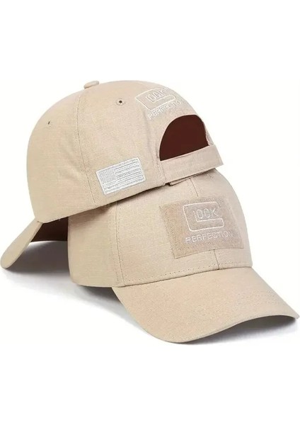Harf Nakış Desenli Baskı Snapback Beyzbol Şapkaları Ilkbahar ve Sonbahar Açık Hava Ayarlanabilir - Seçenek Haki - Ayarlanabilir (Yurt Dışından)