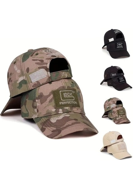 Harf Nakış Desenli Baskı Snapback Beyzbol Şapkaları Ilkbahar ve Sonbahar Açık Hava Ayarlanabilir - Seçenek Haki - Ayarlanabilir (Yurt Dışından) fiyatları