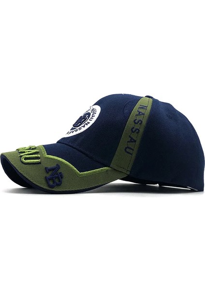 Balıkçılık Marka Beyzbol Şapkası Erkekler Kadınlar Ayarlanabilir Snapback Şapkalar Brim Bone Kadın Beyzbol -Seçenek Yeşil (Yurt Dışından)