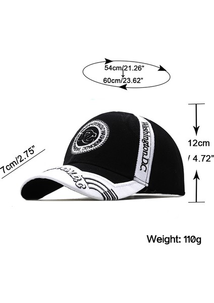 Balıkçılık Marka Beyzbol Şapkası Erkekler Kadınlar Ayarlanabilir Snapback Şapkalar Brim Bone Kadın Beyzbol -Seçenek Yeşil (Yurt Dışından)