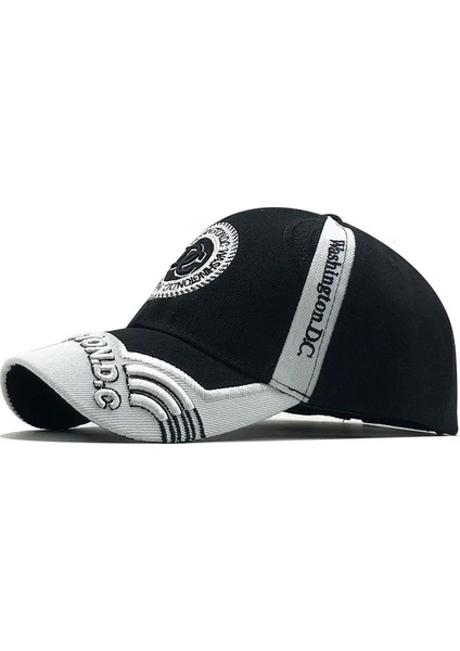 Balıkçılık Marka Beyzbol Şapkası Erkekler Kadınlar Ayarlanabilir Snapback Şapkalar Brim Bone Kadın Beyzbol - Seçenek Siyah (Yurt Dışından)