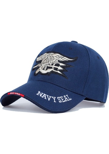 Seal Assault Team Nakışlı Beyzbol Şapkaları Ilkbahar ve Sonbahar Açık Hava Ayarlanabilir Günlük Şapkalar Güneş Kremi - Seçenek Bej (Yurt Dışından) indirimleri