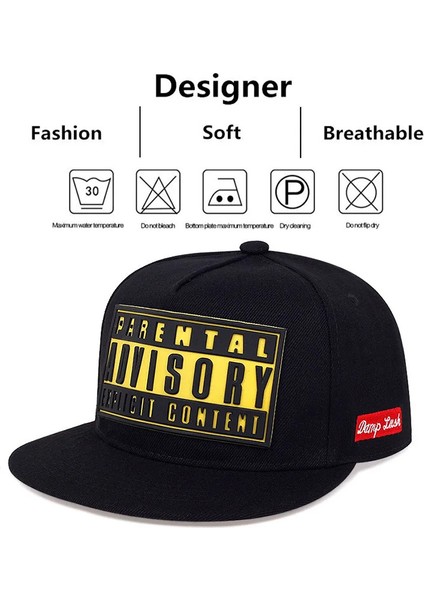 Erkek Kadın Moda Karikatür Nakışlı Beyzbol Şapkaları Kadın Erkek Spor Vizörleri Snapback Güneş Şapkası - Seçenek Sarı (Yurt Dışından) modelleri