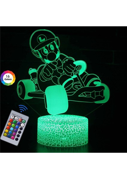 Super Mario Bros LED Küçük Gece Lambası Tuğla Gece Lambası USB Şarjlı Masa Lambası Işığı Çocuklar Için Doğum Günü Noel Hediyeleri (Yurt Dışından)