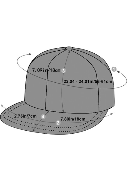 P Harf Nakışlı Hip-Hop Şapkalar Açık Hava Ayarlanabilir Günlük Beyzbol Şapkaları Güneş Koruyucu Şapka-Seçenek Gri (Yurt Dışından) fiyatları