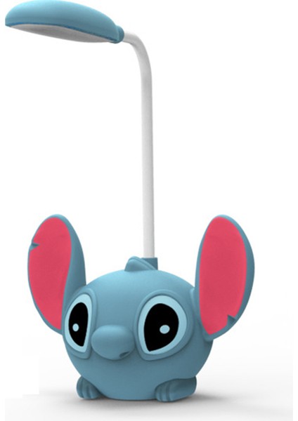 Lilo&stitch Gece Lambası Parlayan Karikatür Lilo&stitch Dekorasyon LED Masa Lambası Kalem Ucu Katlanabilir Çocuk Okuma Masası (Yurt Dışından)