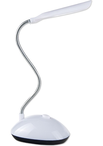 Mini LED Kitap Işığı Göz Koruması Okuma Lambası 4 LED Esnek Masa Işıkları Çalışma Odası Aydınlatması Için Pil ile Çalışır (Yurt Dışından)