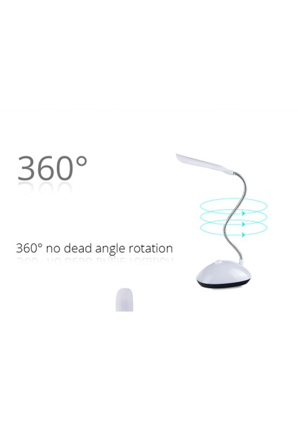 Mini LED Kitap Işığı Göz Koruması Okuma Lambası 4 LED Esnek Masa Işıkları Çalışma Odası Aydınlatması Için Pil ile Çalışır (Yurt Dışından) modelleri
