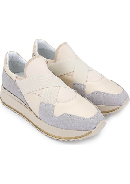 Kadın Deri Bej Sneakers & Spor Ayakkabı 923 TCSR-072-1 Bn Ayk SK24-25 Bej Dr/grı Suet fiyatları