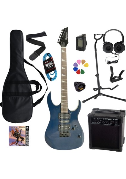 EG-010 Hsh Elektro Gitar Amfi Kulaklık Full Set
