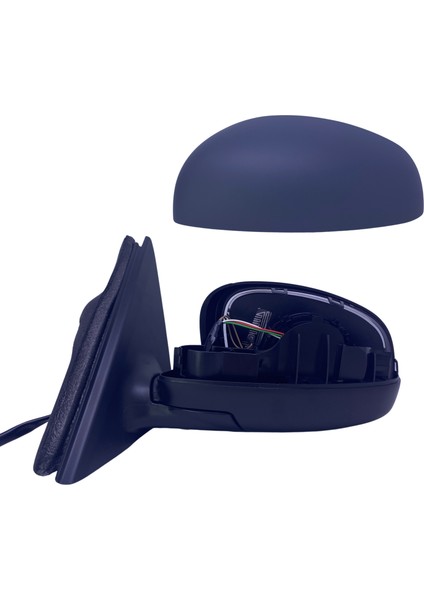 Dış Dikiz Aynası Skoda Roomster 2006-2014 Elektrikli, Isıtmalı, Manuel Katlanır, Astarlı Kapak, 5 Pin