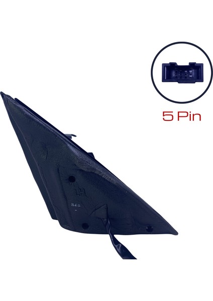 Dış Dikiz Aynası Skoda Roomster 2006-2014 Elektrikli, Isıtmalı, Manuel Katlanır, Astarlı Kapak, 5 Pin indirimleri